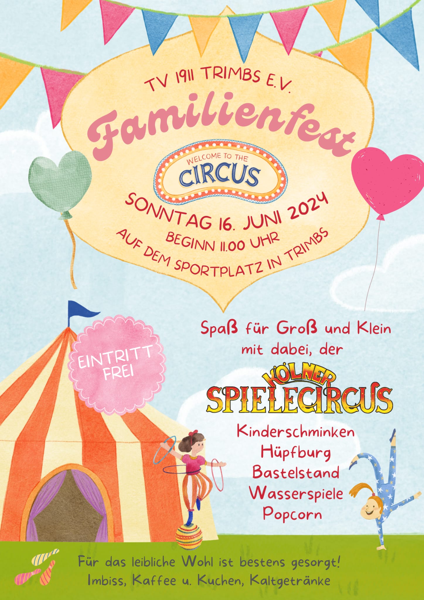 Flyer Familienfest 2024