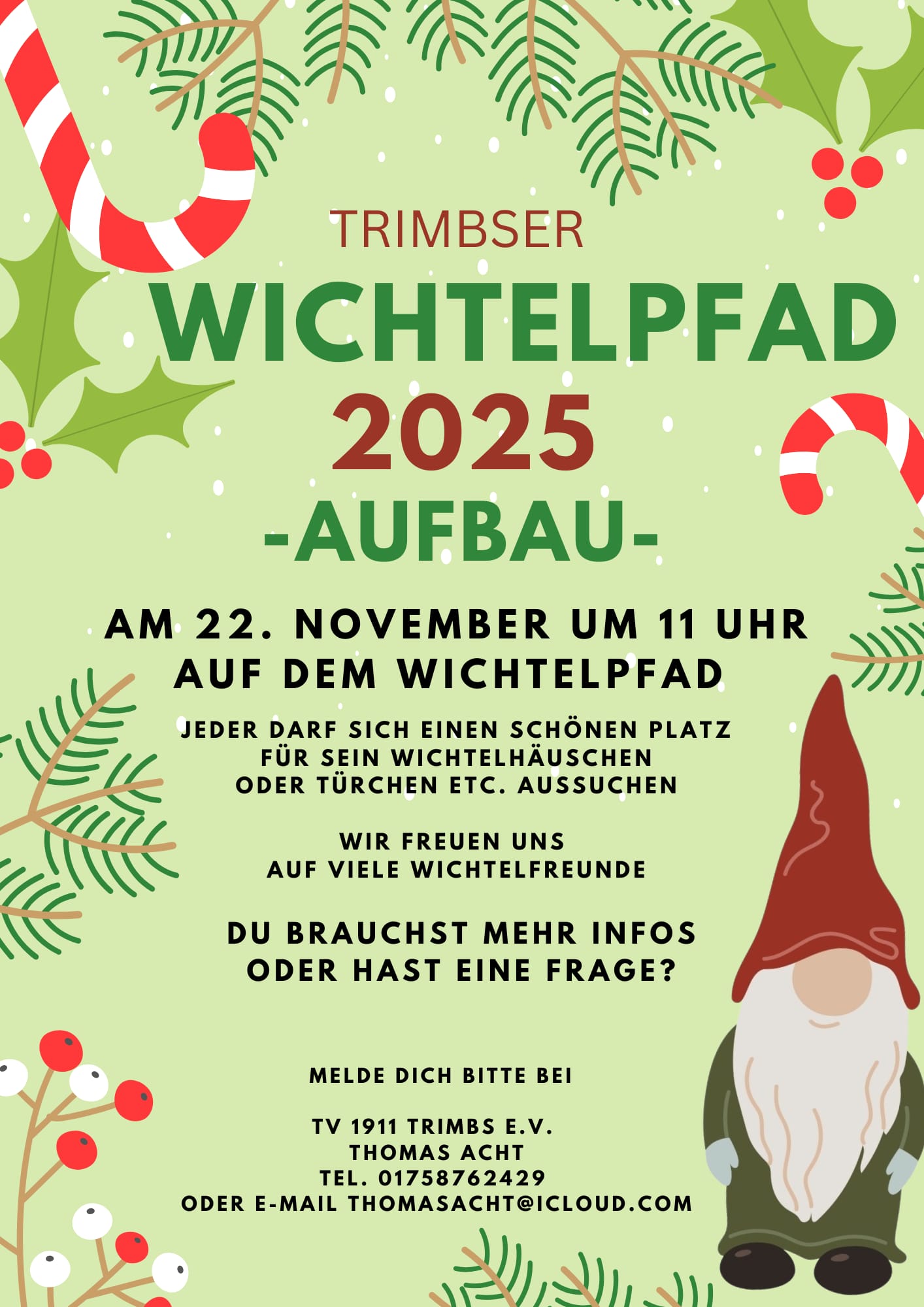 Aufbau Wichtel